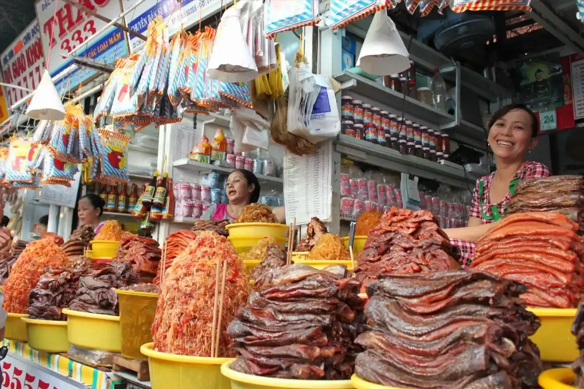 Chợ Châu Đốc An Giang – thiên đường mắm và ẩm thực miền Tây khiến du khách mê mẩn