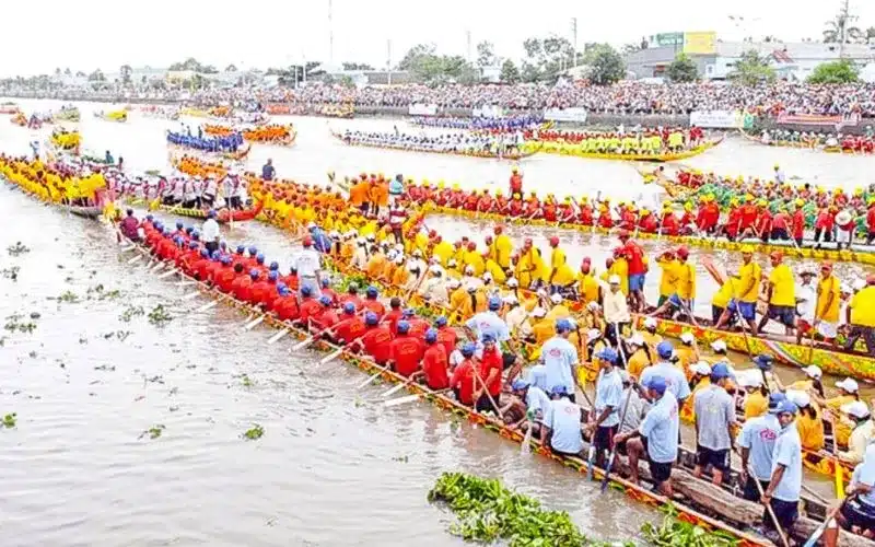 Tất tần tật lễ hội Ok Om Bok của người Khmer tại An Giang
