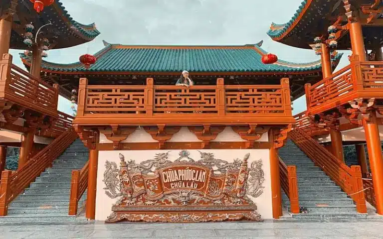 Phước Lâm Tự Chùa Lầu - Ngôi chùa mang nét đẹp Nhật Bản